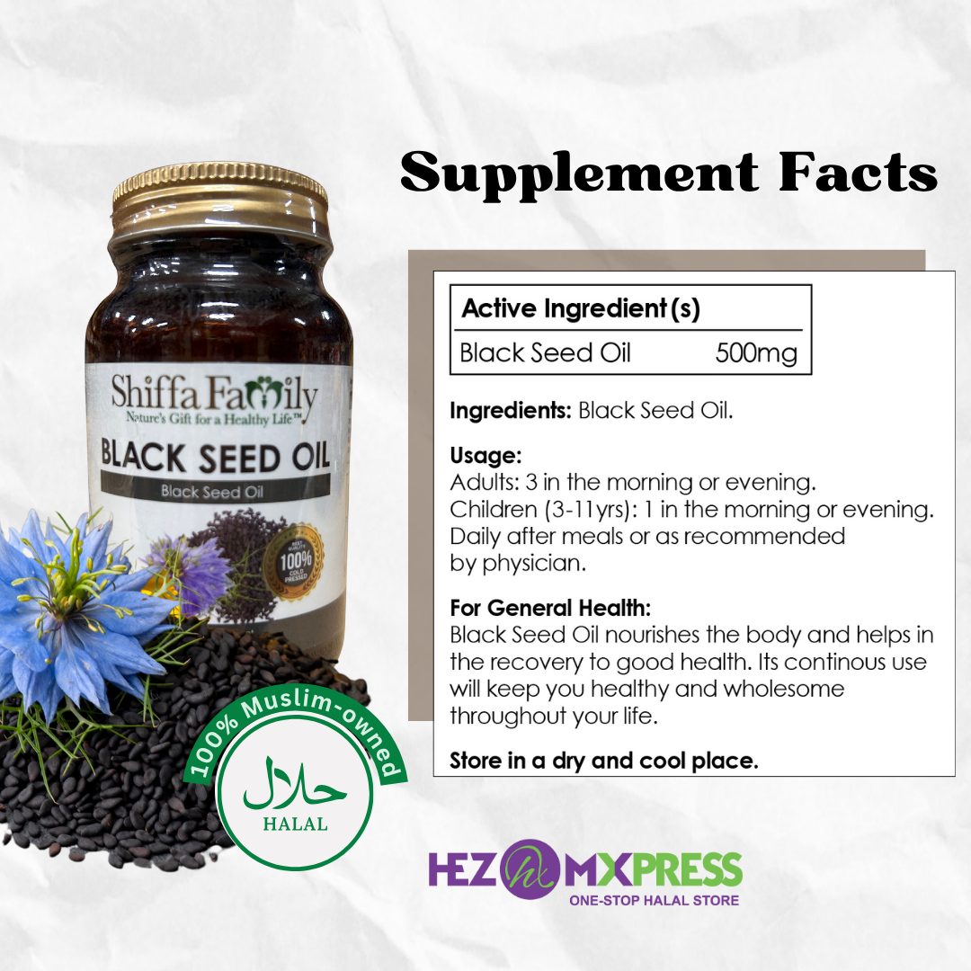 SHIFFA FAMILY BLACK SEED SOFTGEL COMBO SET (60S x 3)