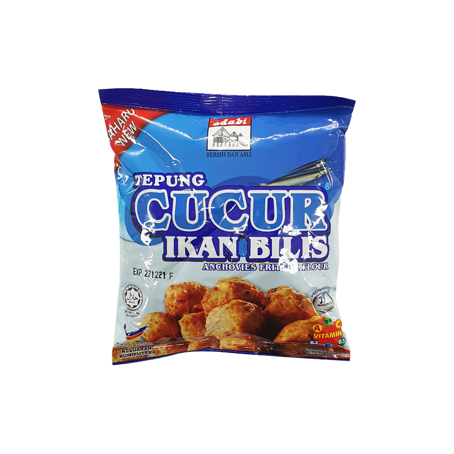 ADABI CUCUR IKAN BILIS (200G)