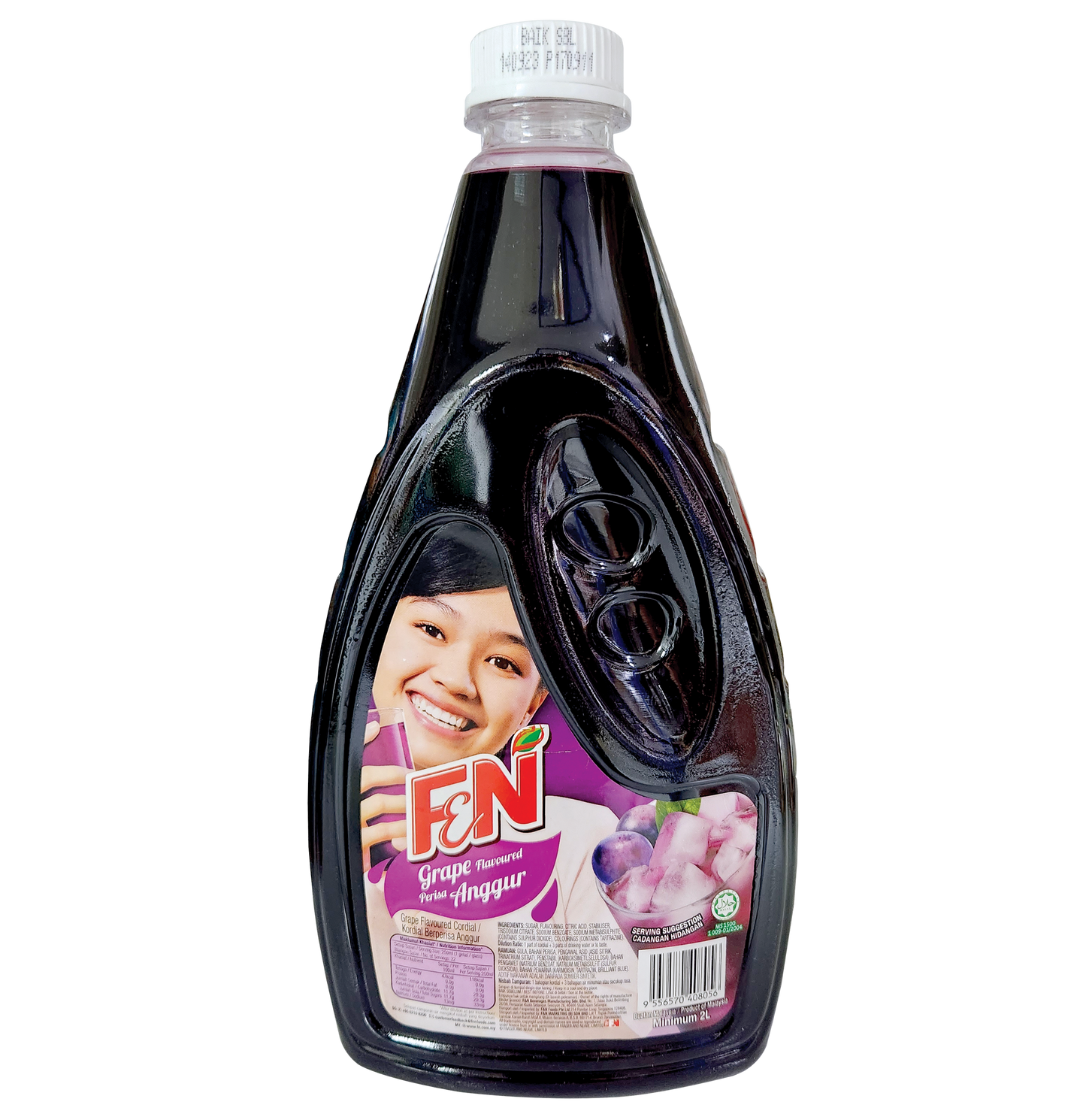 F&N GRAPE CORDIAL (2L)
