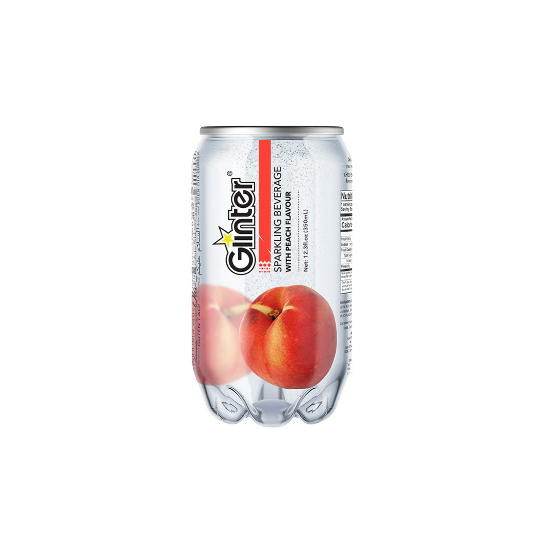 GLINTER SPARKLING PEACH CAN (350ML)