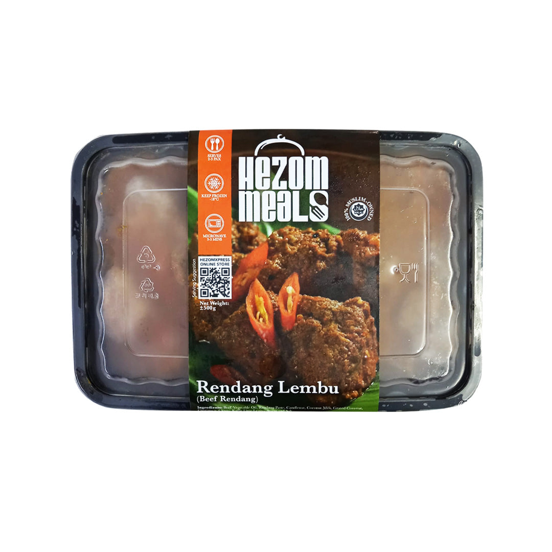 HEZOM READY MEALS RENDANG LEMBU (500G)