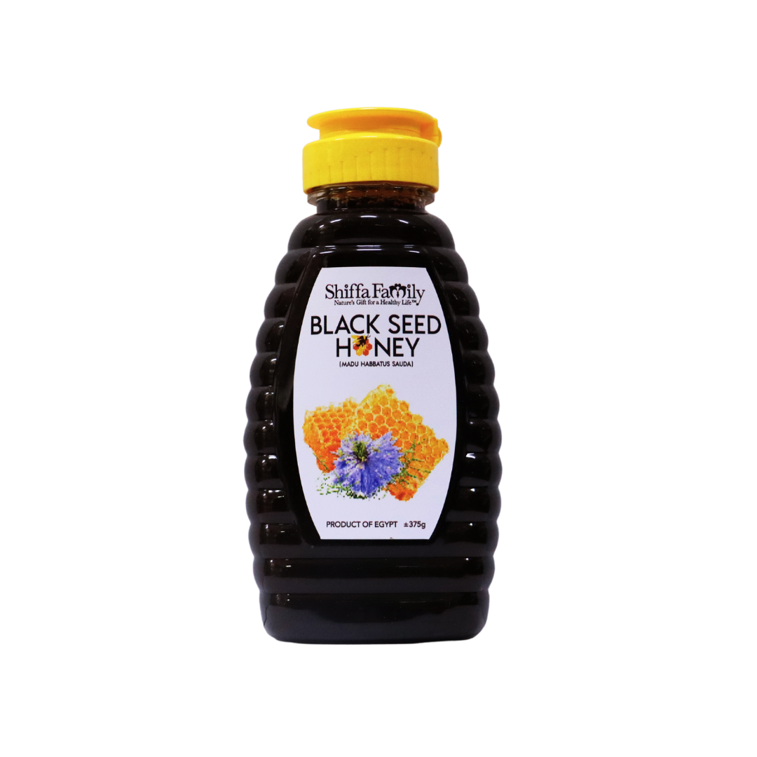 SHIFFA FAMILY BLACK SEED HONEY BOTTLE (375G)