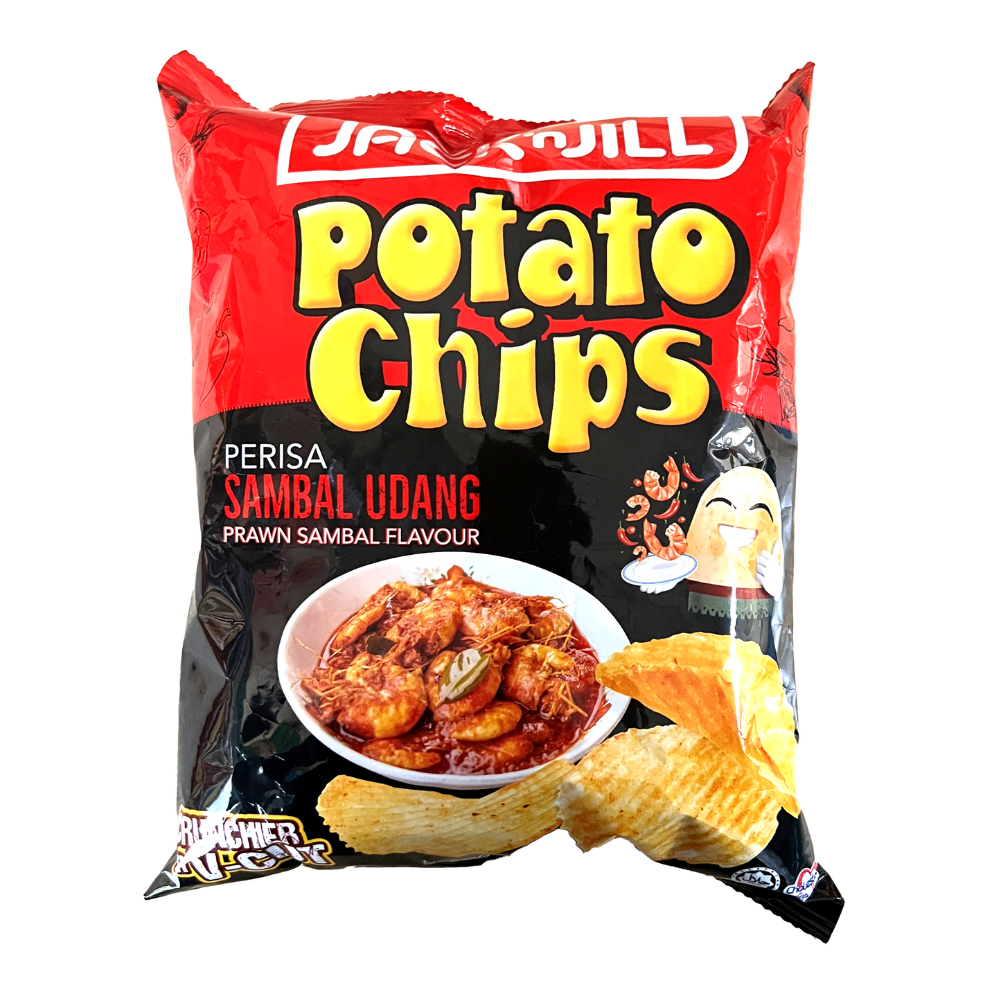 JACK N JILL POTATO CHIP PRAWN SAMBAL (60G)