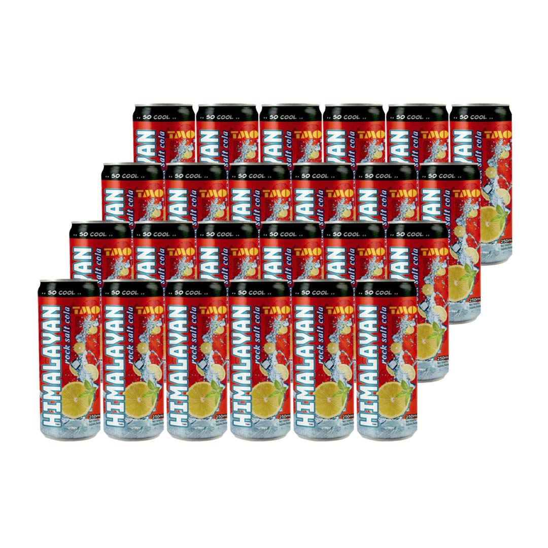 HIMALAYAN ROCK SALT COLA CAN (250ML X 24) CARTON