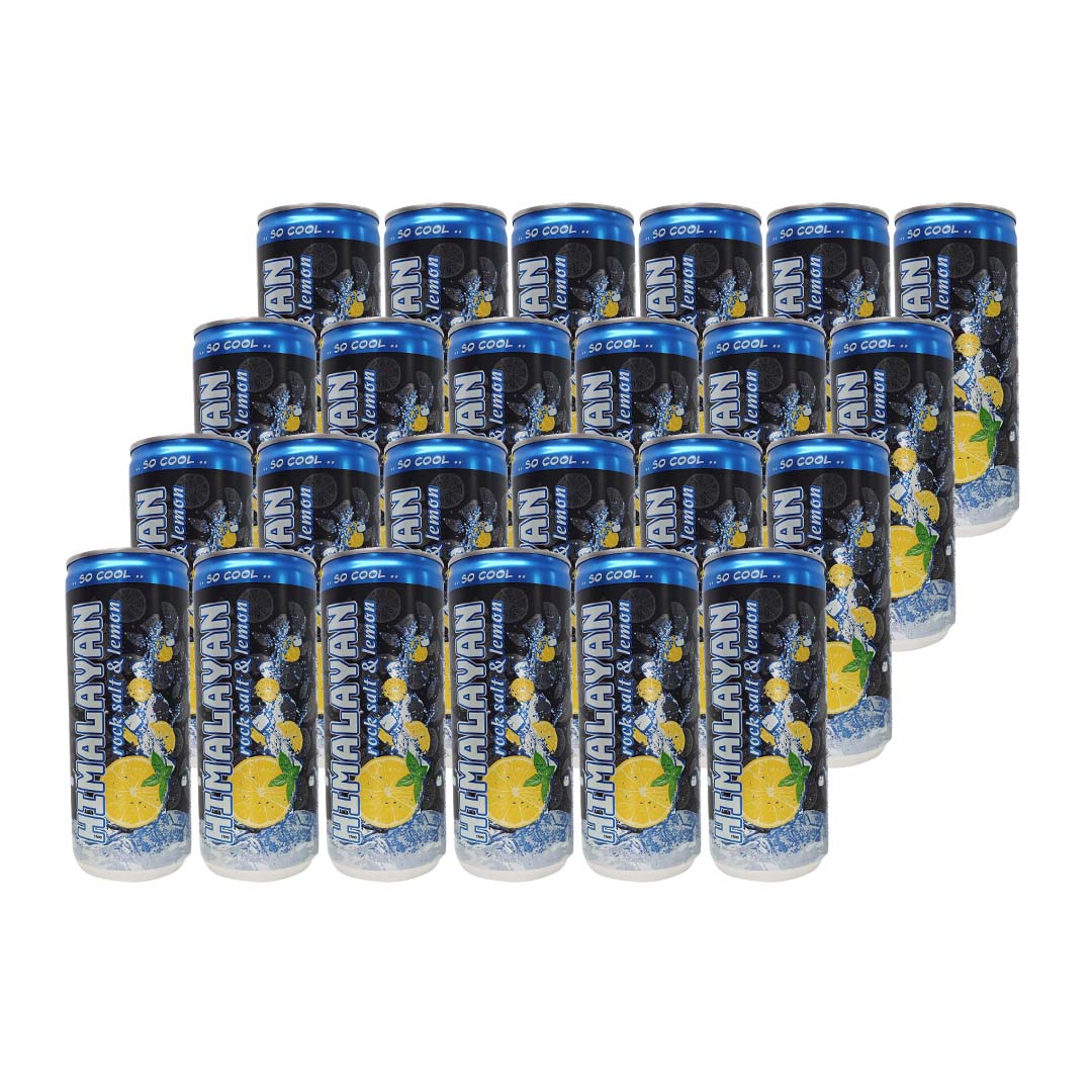 HIMALAYAN ROCK SALT LEMON CAN (250ML X 24) CARTON