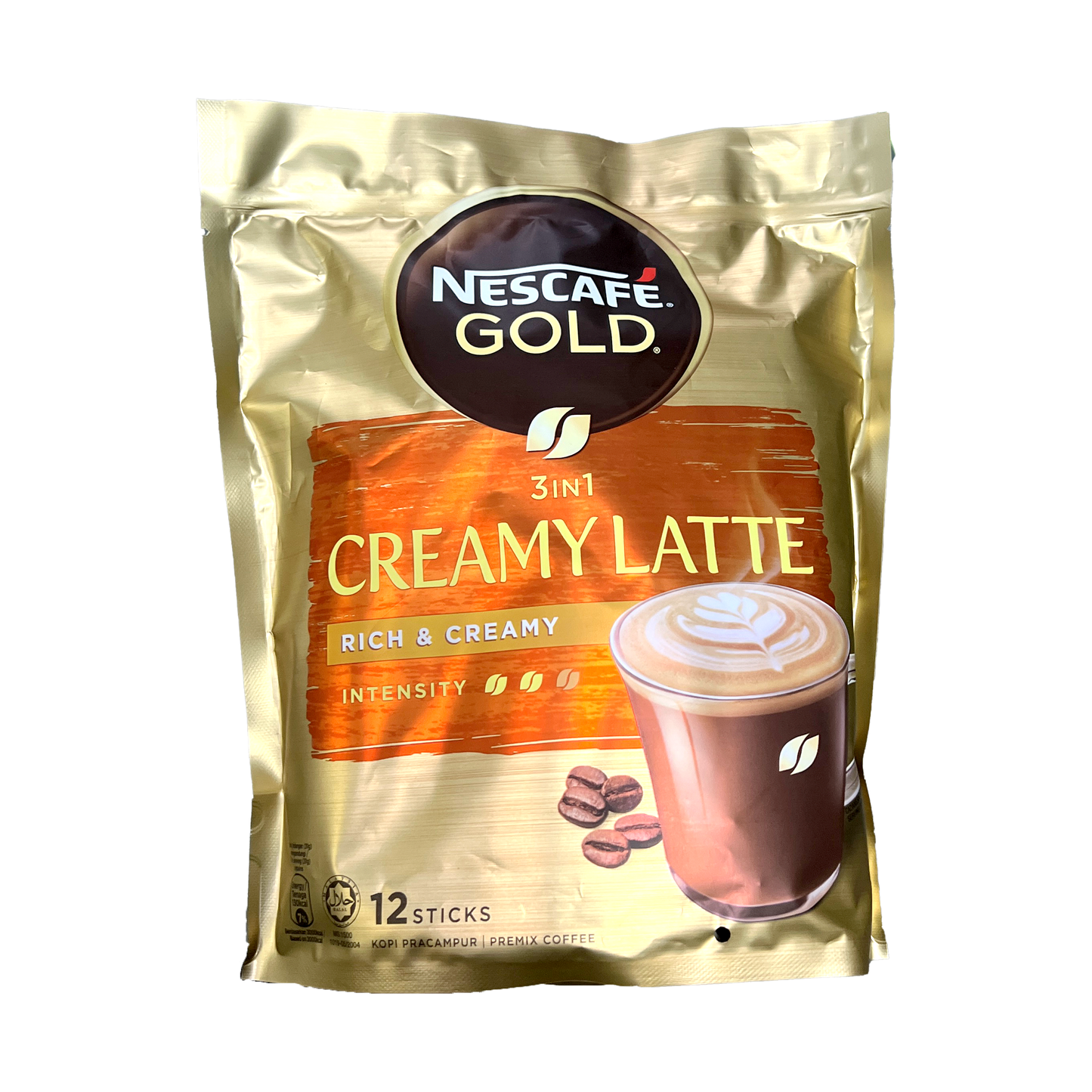 NESCAFE GOLD 3 IN 1 CREAMY LATTE (31G x 12)