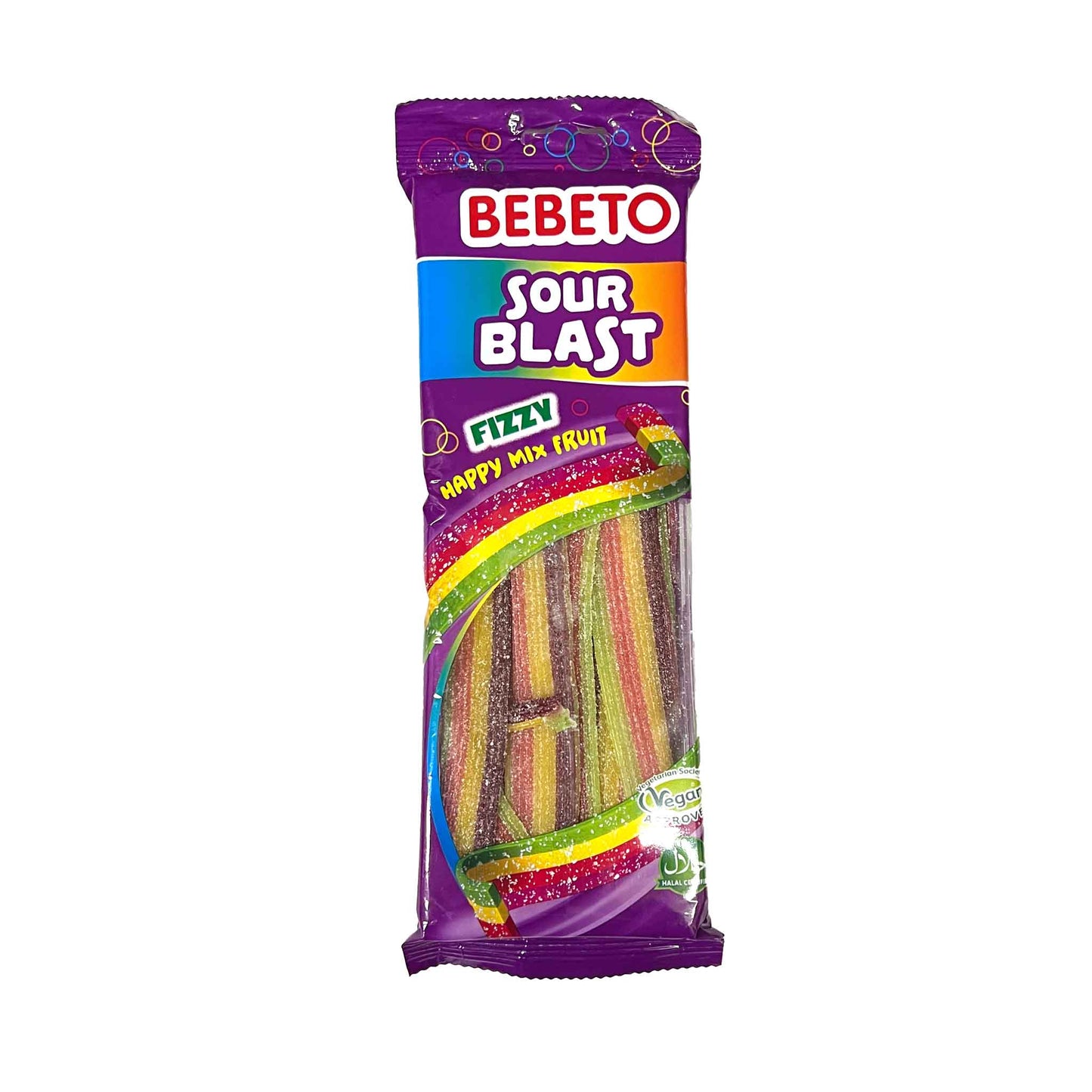 BEBETO SOUR BLAST TUTTI FRUTTI (180G)