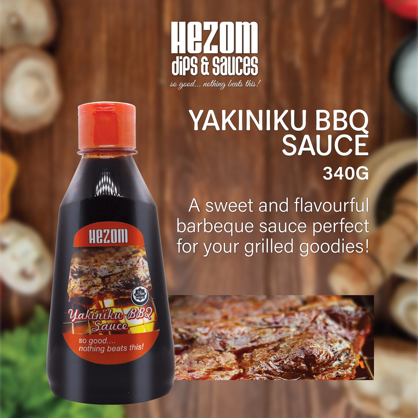 HEZOM YAKINIKU SAUCE BOTTLE (340G)