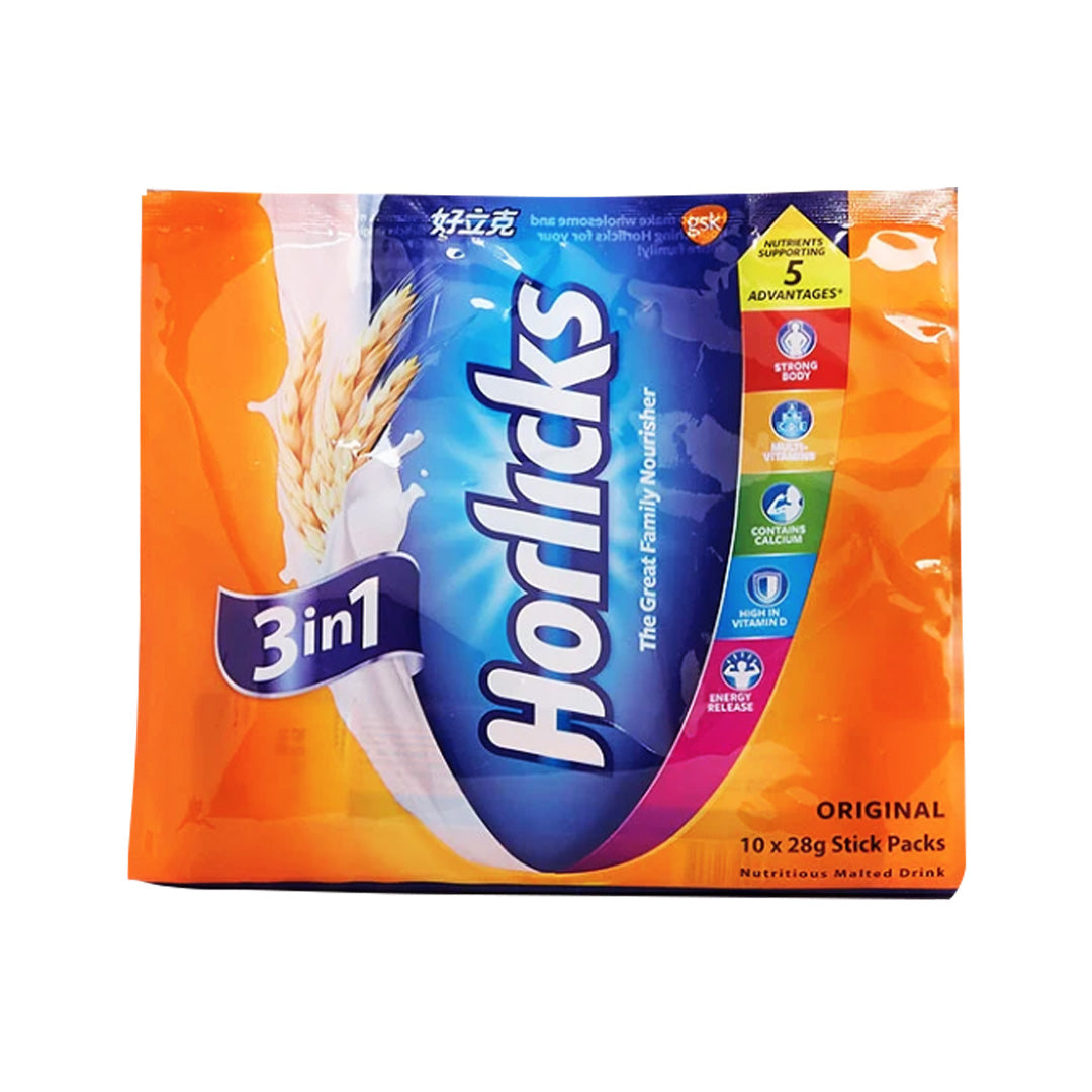 HORLICKS 3 IN 1 ORIGINAL (28G x 10)