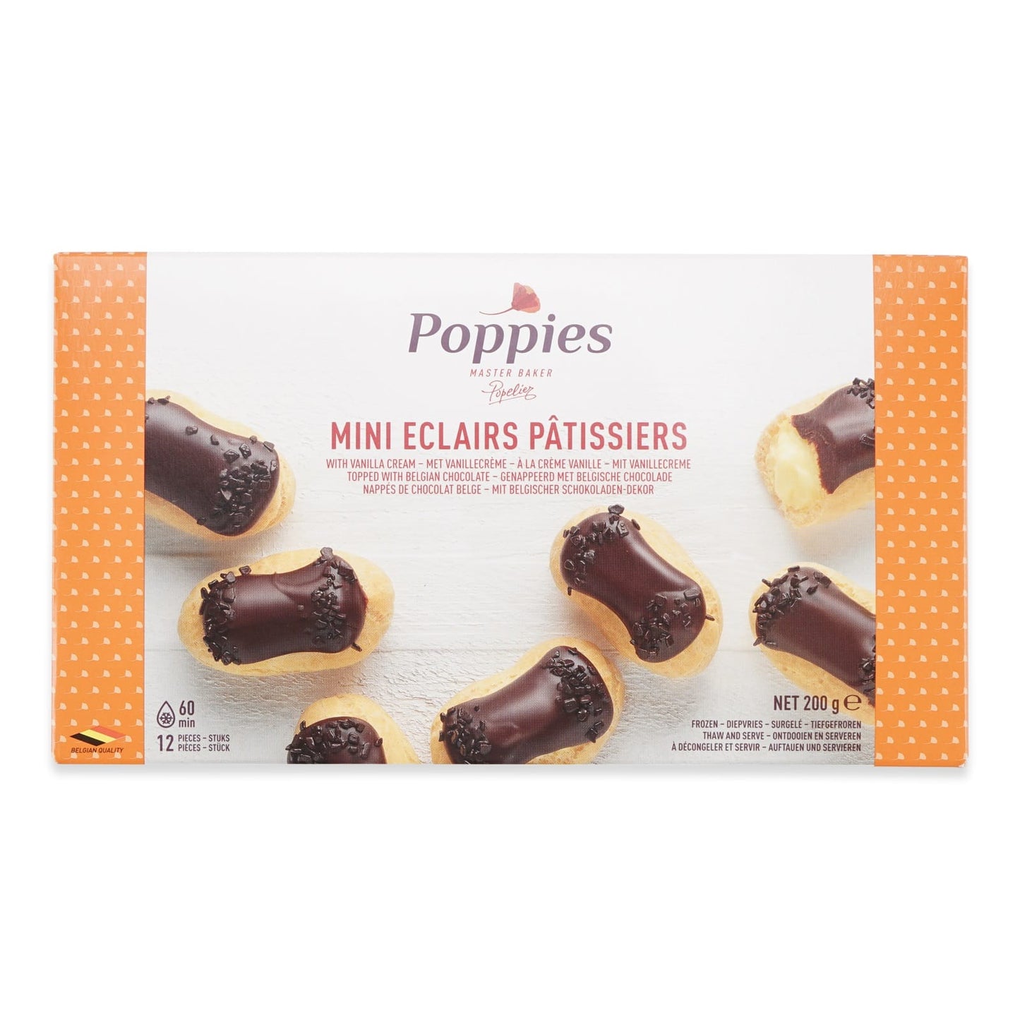 POPPIES MINI ÉCLAIR 204G X 12