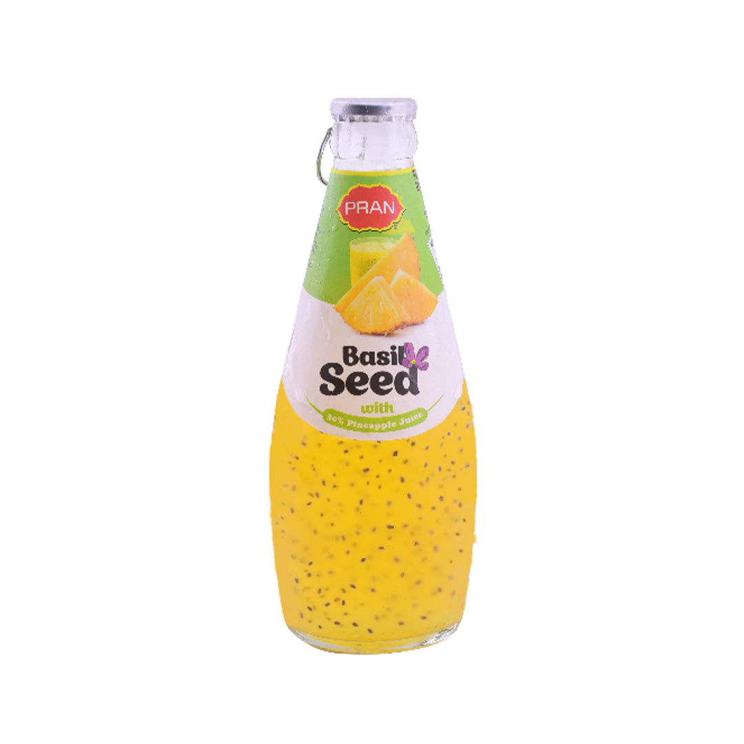PRAN BASIL SEED JUICE PINEAPPLE (290ML)