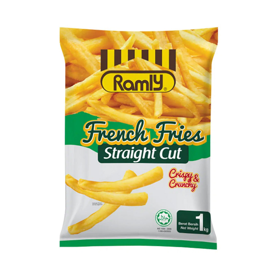 RAMLY STRAIGHT CUT FRIES (1KG)