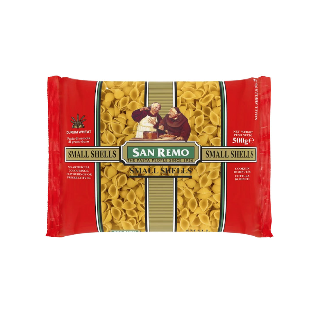 SAN REMO SMALL SHELLS (500G)