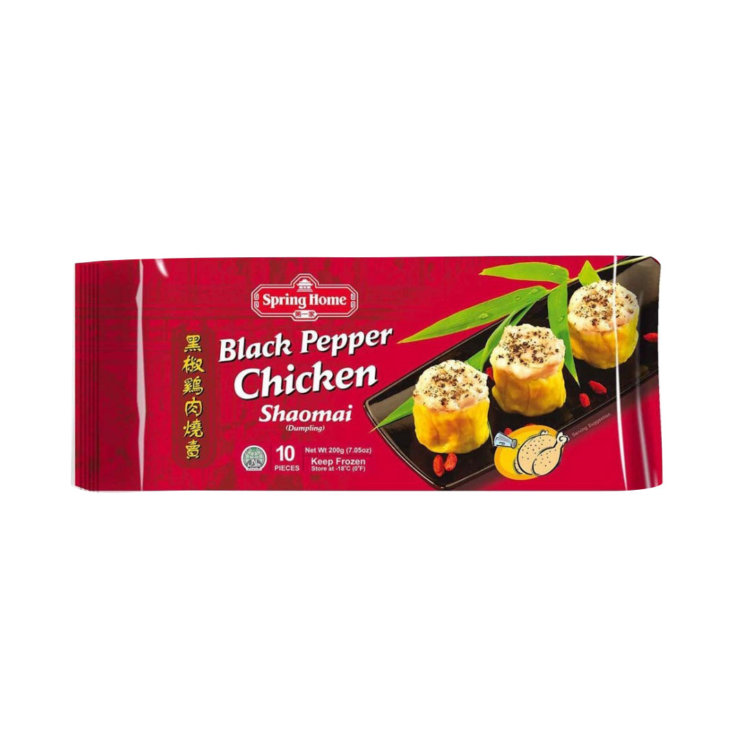 SPRINGHOME BLACK PEPPER CHICKEN SHAOMAI (10PCS)