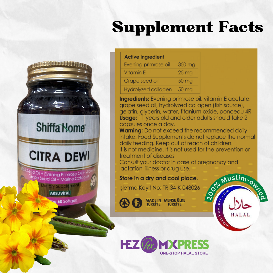 SHIFFA HOME CITRA DEWI COMBO SET (60S x 3)