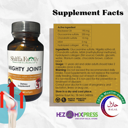 SHIFFA HOME MIGHTY JOINT (60 SOFTGELS)