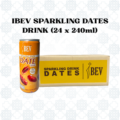 IBEV SPARKLING DATE DRINK CAN (240ML x 24) CARTON