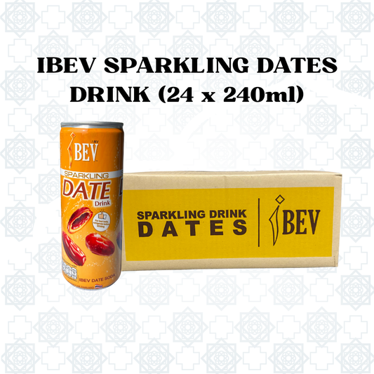 IBEV SPARKLING DATE DRINK CAN (240ML x 24) CARTON