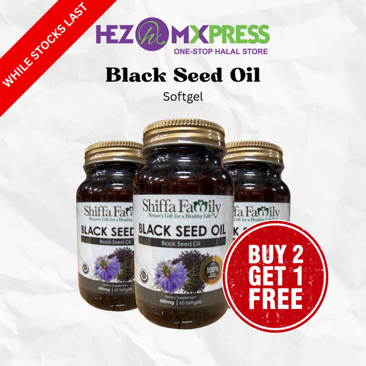 SHIFFA FAMILY BLACK SEED SOFTGEL COMBO SET (60S x 3)