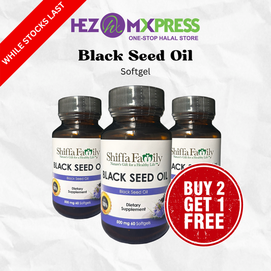 SHIFFA FAMILY BLACK SEED SOFTGEL COMBO SET (60S x 3)