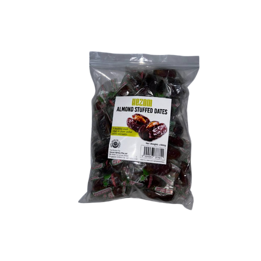 HEZOM DATES WITH ALMONDS (500G)