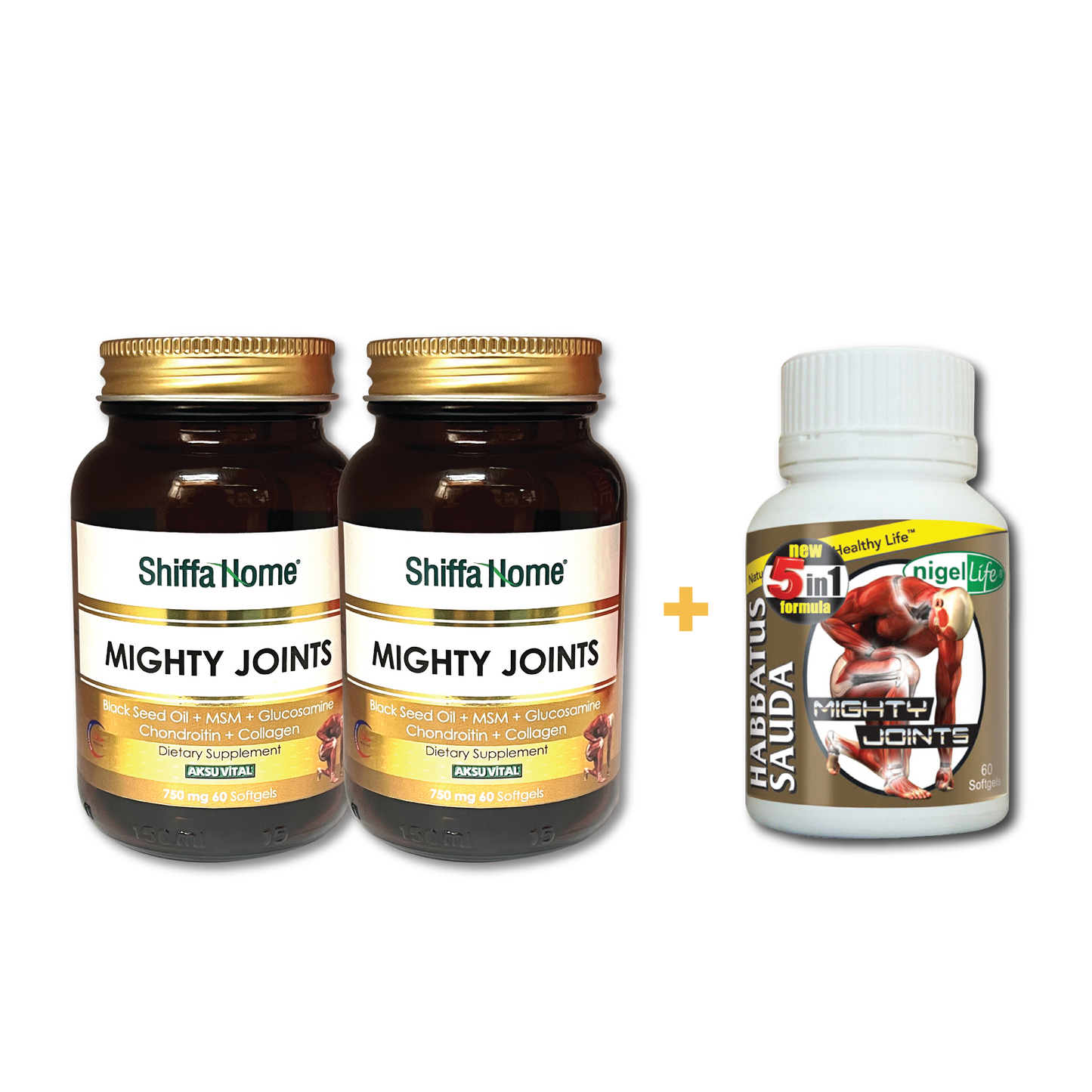 SHIFFA HOME MIGHTY JOINT COMBO SET (60S x 3) HezomXpress Online