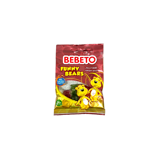 BEBETO FUNNY BEARS JELLY GUM (30G)