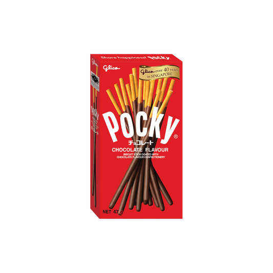 GLICO POCKY BISCUIT STICKS CHOCOLATE (40G)