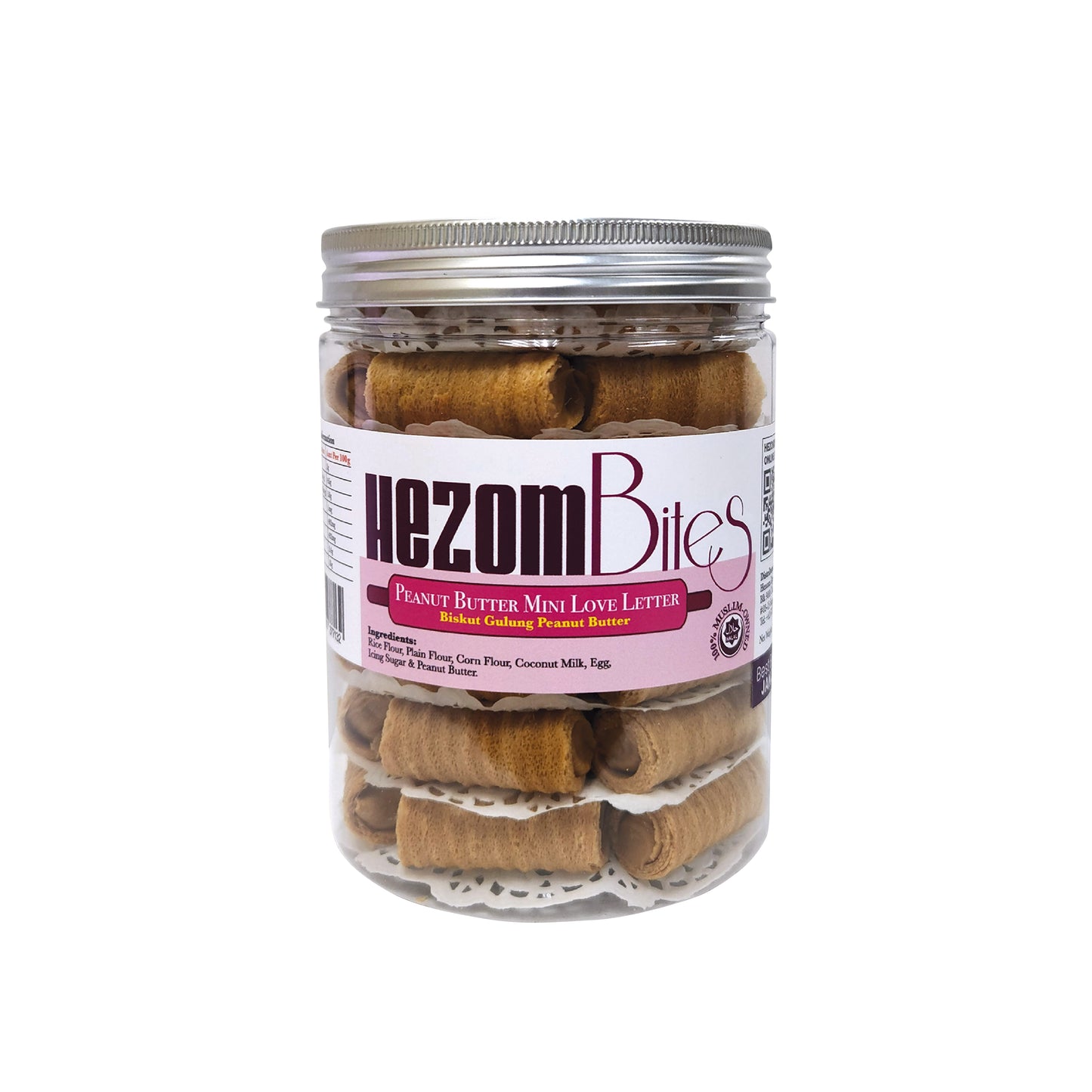 HEZOM MINI LOVE LETTER PEANUT BUTTER (320G)