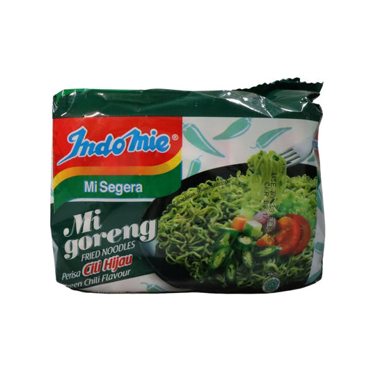 INDOMIE INSTANT NOODLES GREEN CHILLI (85G x 5)