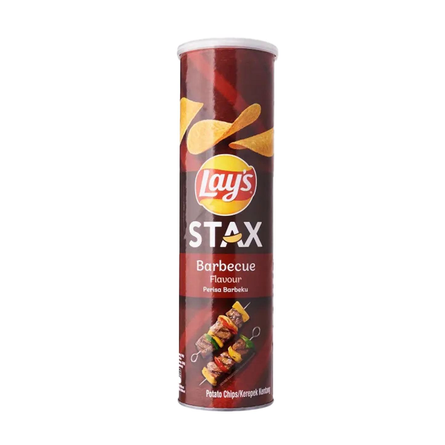 LAY'S STAX POTATO CHIPS BARBEQUE (135G)