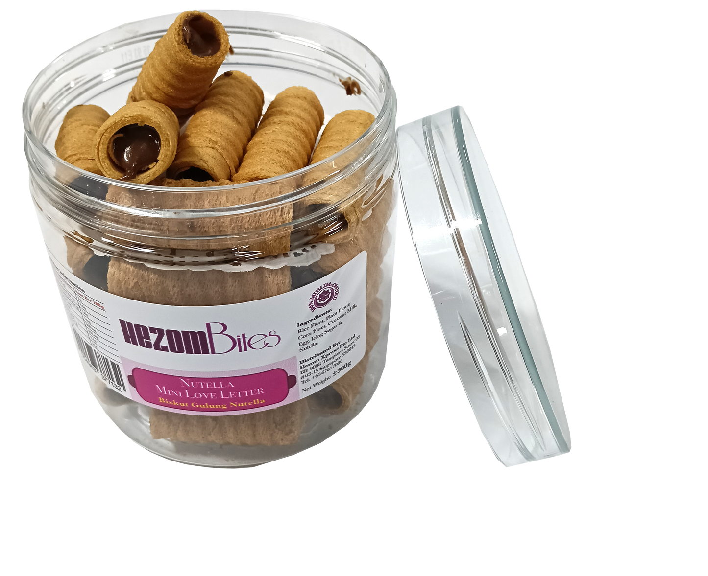 MINI LOVE LETTER NUTELLA (300G)