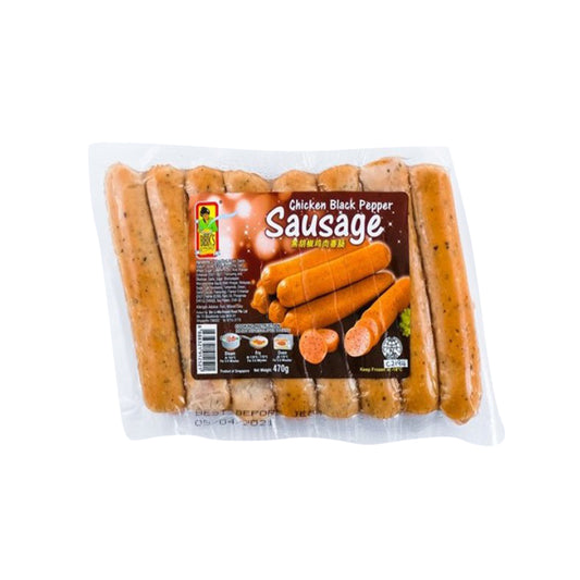 BIBIK'S BLACK PEPPER SAUSAGE (470G)