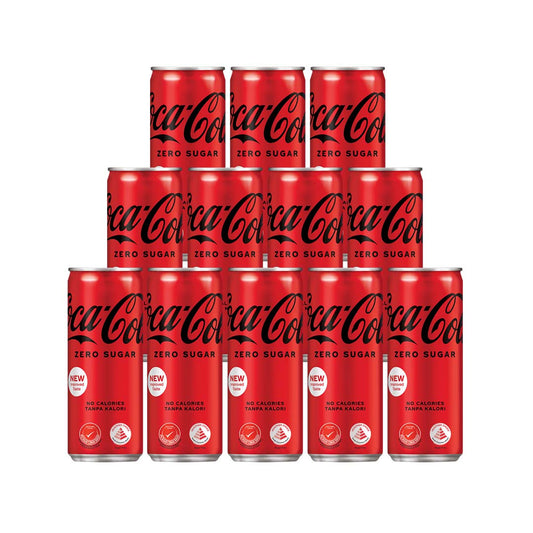 COKE ZERO CAN (320ML X 12) CARTON