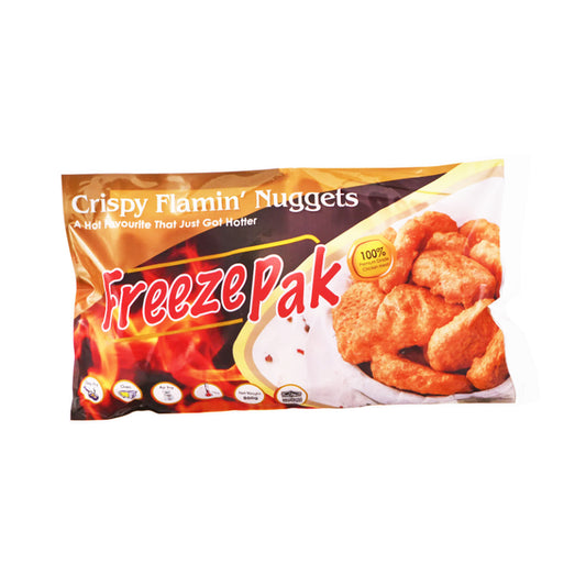 CP FREEZEPAK CRISPY FLAMIN' NUGGETS (800G)