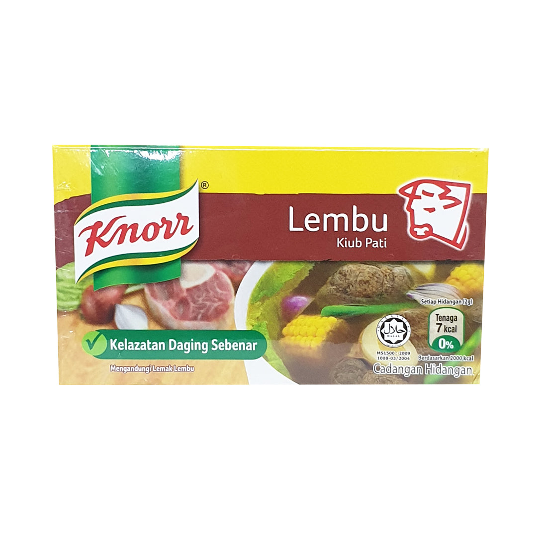 KNORR BEEF STOCK CUBES (60G)