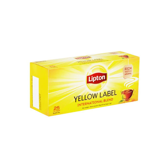 LIPTON YELLOW TEABAG 25 BAGS