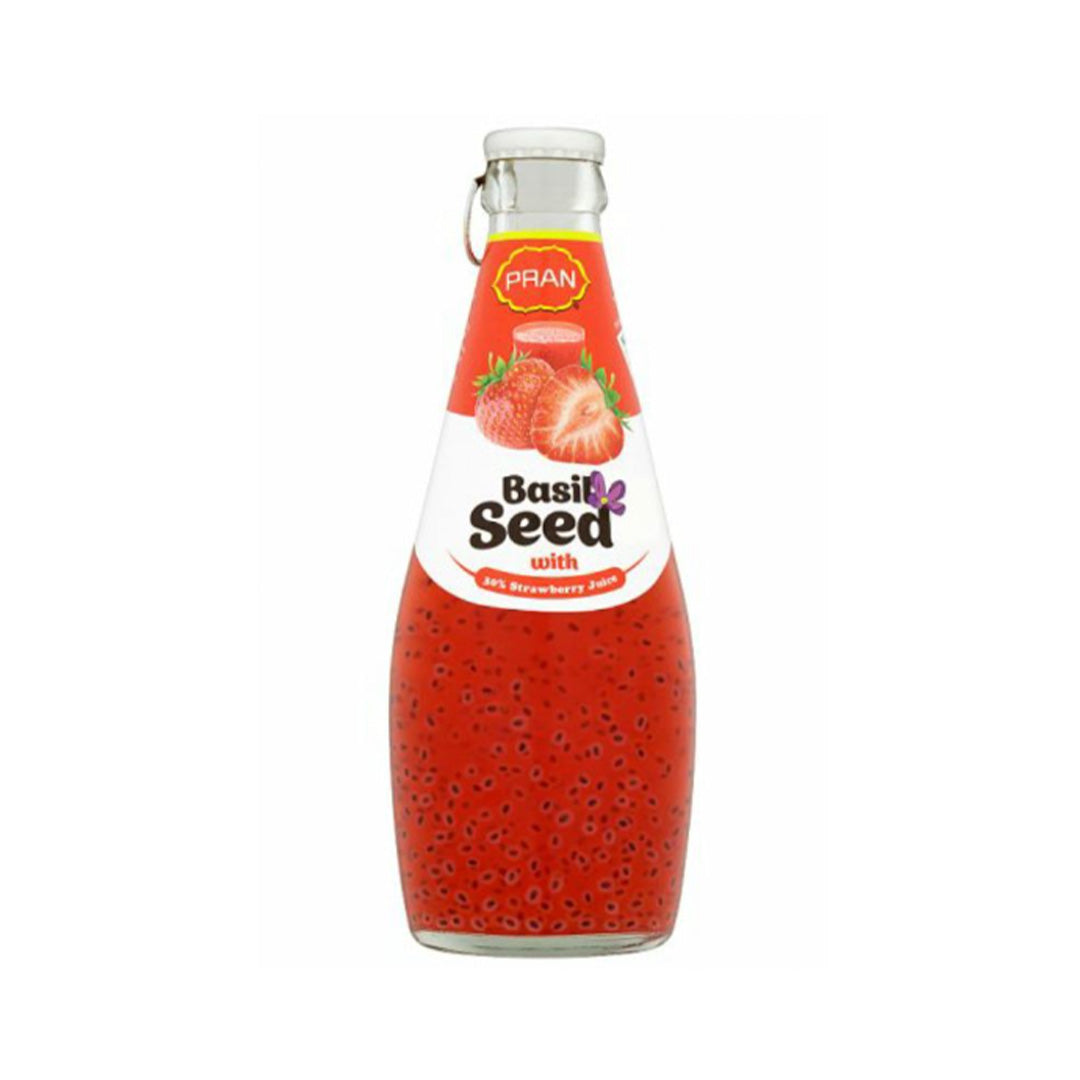 PRAN BASIL SEED JUICE STRAWBERRY (290ML)