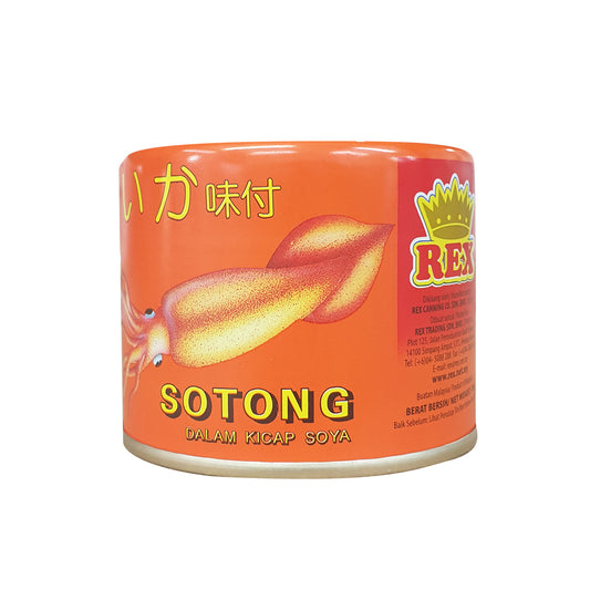 REX CUTTLEFISH IN SOYA SAUCE (170G)