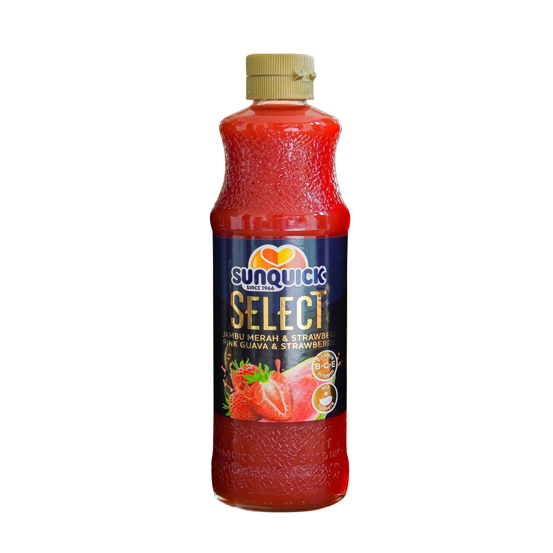 SUNQUICK SELECT PINK GUAVA & STRAWBERRY CORDIAL (700ML)
