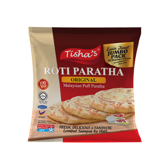 TISHA ROTI PARATHA JUMBO (20 PCS)